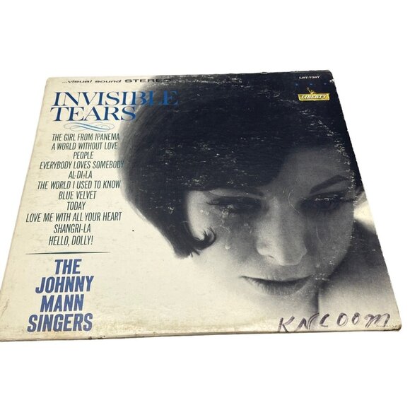 The Johnny Mann Singers Album vinyl record Invisible Tears 1964 liberty READ - Picture 1 of 5